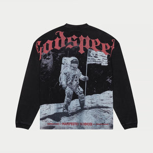 Apollo 11 Long sleeve (Black) - T-Shirt