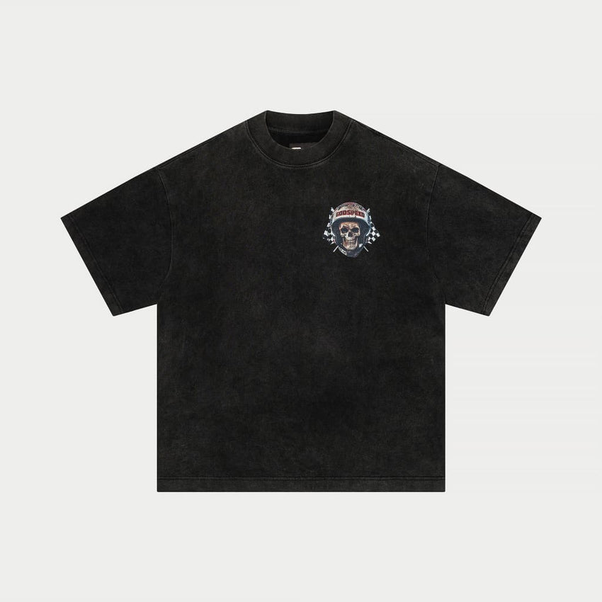 Crash Out (Black Wash) - T-Shirt