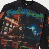 Gamble Thermal LS (Black wash) - T-Shirt