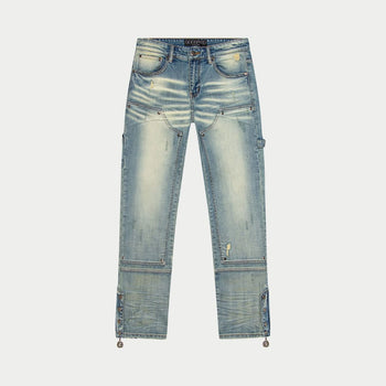 GS Flared Carpenter Denim - DENIM