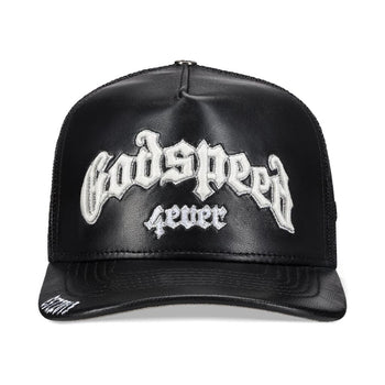 GS FOREVER PREMIUM LEATHER TRUCKER HAT