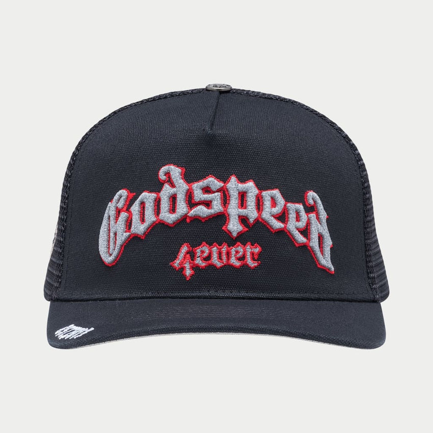 GS FOREVER TRUCKER HAT (Black/3m/Red)