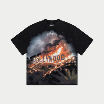 Hollyweird T-Shirt (Black Washed) - T-Shirt