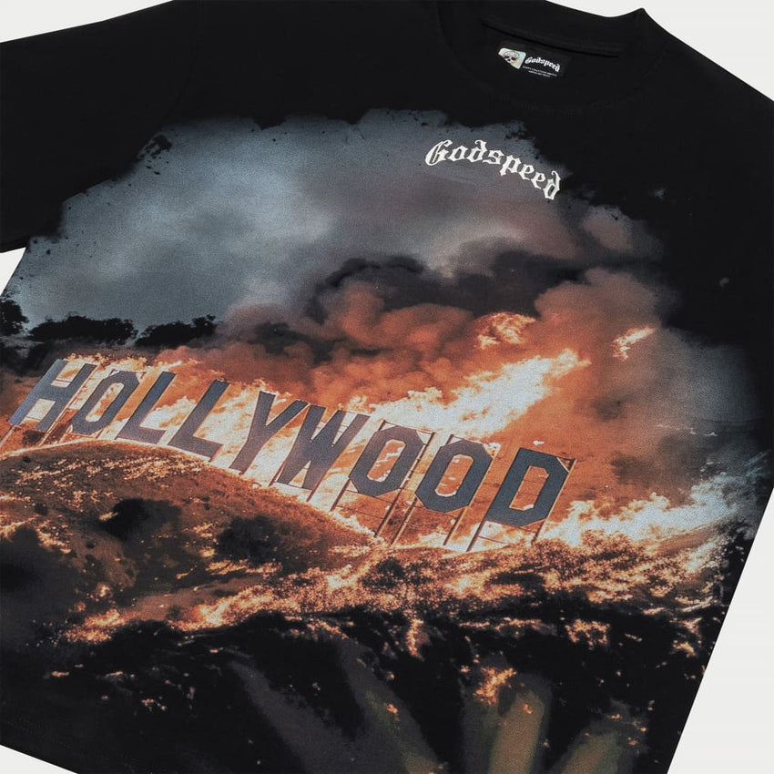 Hollywood Inferno T-Shirt (Black No Wash) - T-Shirt