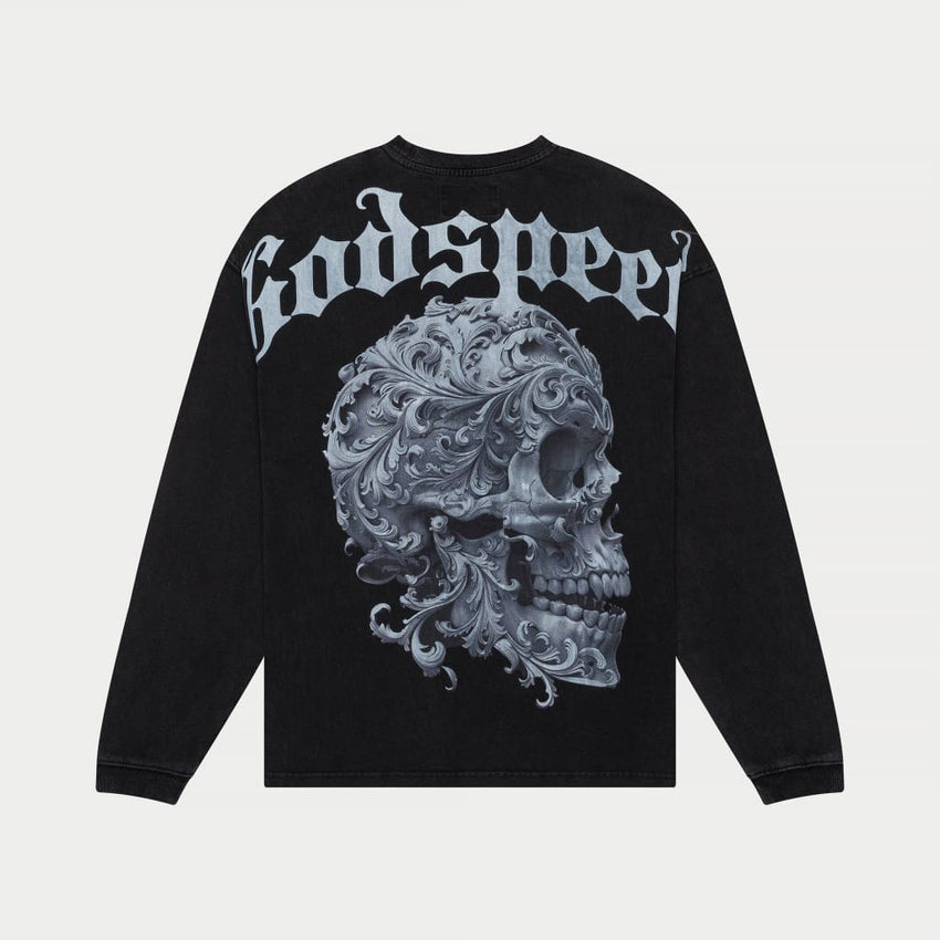 Holy Grail Long sleeve (Black) - T-Shirt