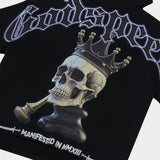 King 4ever Hoodie (Black) - T-Shirt