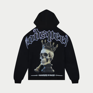 King 4ever Hoodie (Black) - T-Shirt