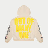 Long Lonely Road Hoodie (Cream Wash) - T-Shirt