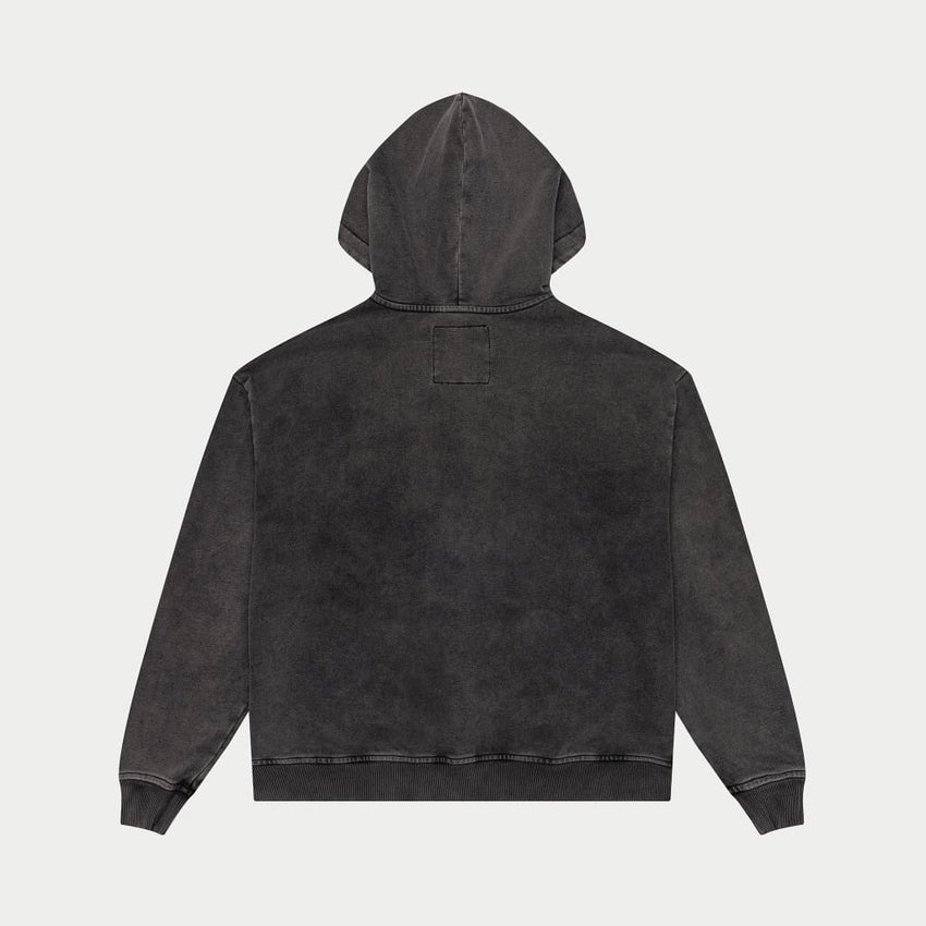 Mankind vs Ai Zip Up Hoodie (Black Wash) - T-Shirt