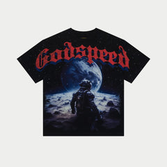 GODSPEED NEW YORK - No Looking Back T - Shirt (Blk/Red)