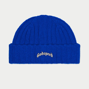 Og Logo Emblem Beanie (Cobalt) - COBALT - HAT