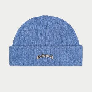 Og Logo Emblem Beanie (Frosted Blue) - FROSTED BLUE - HAT