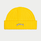 Og Logo Emblem Beanie (Yellow) - YELLOW - HAT