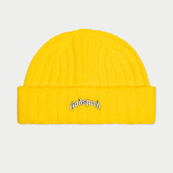 Og Logo Emblem Beanie (Yellow) - YELLOW - HAT