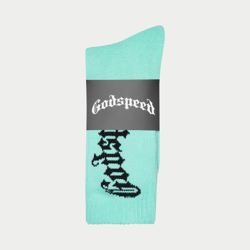 OG Logo Sock (Electric Teal) - SOCKS