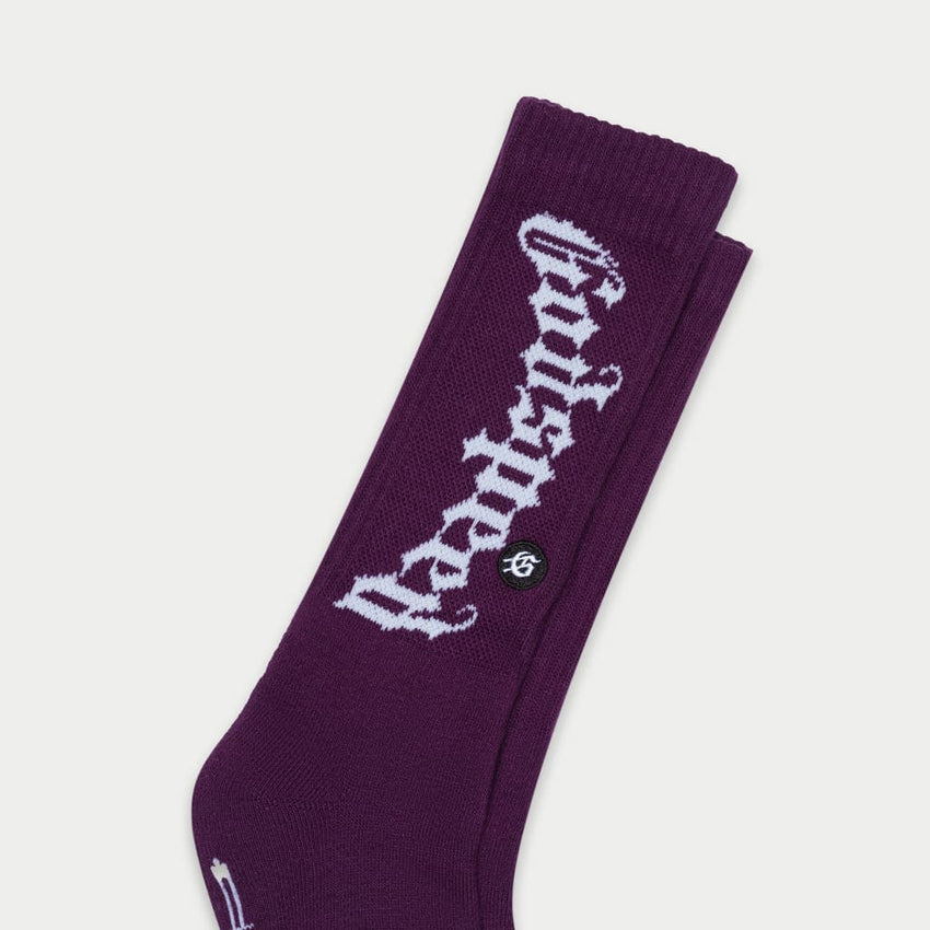 OG Logo Sock (Grape) - SOCKS