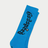 OG Logo Sock (Neon Blue) - SOCKS