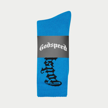 OG Logo Sock (Neon Blue) - SOCKS