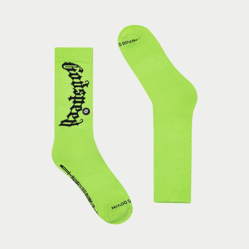 OG Logo Sock (Neon Lime) - SOCKS