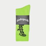 OG Logo Sock (Neon Lime) - SOCKS