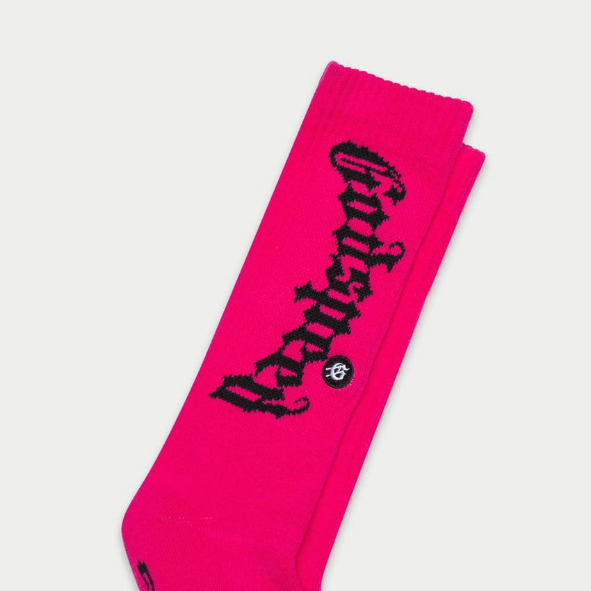 OG Logo Sock (Neon Pink) - SOCKS