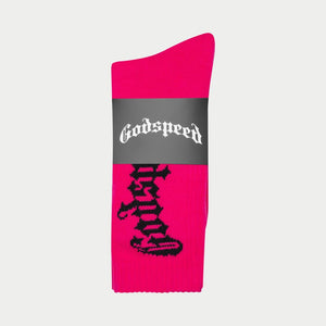 OG Logo Sock (Neon Pink) - SOCKS