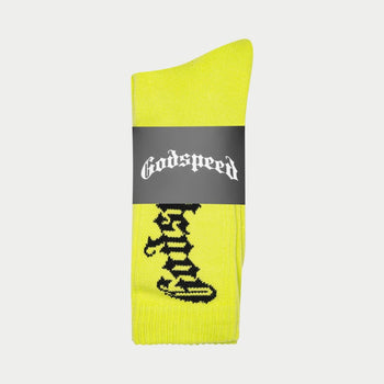 OG Logo Sock (Neon Yellow) - SOCKS