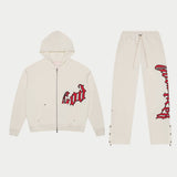 OG Logo Sweatsuit (Bone/Red)