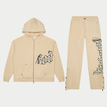 (OG Logo Sweatsuit (Creme/Bone)