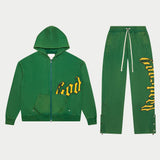 OG Logo Sweatsuit (Green/Yellow)