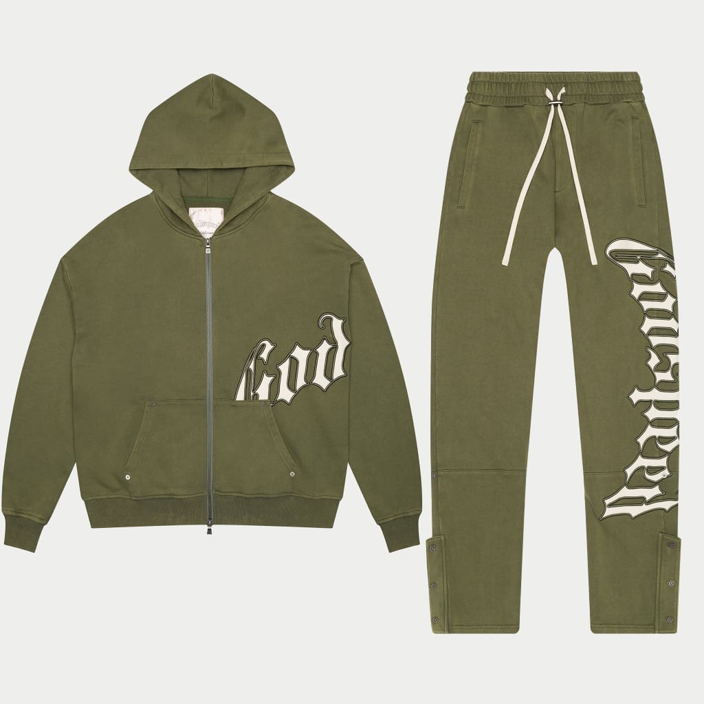 GODSPEED NEW YORK - OG Logo Sweatsuit (Olive)