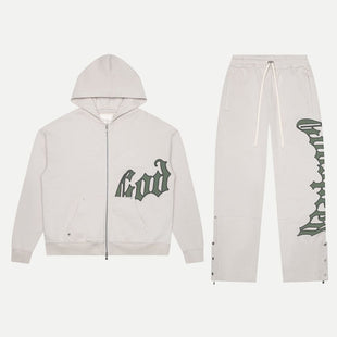 OG Logo Sweatsuit (Stone/Green)