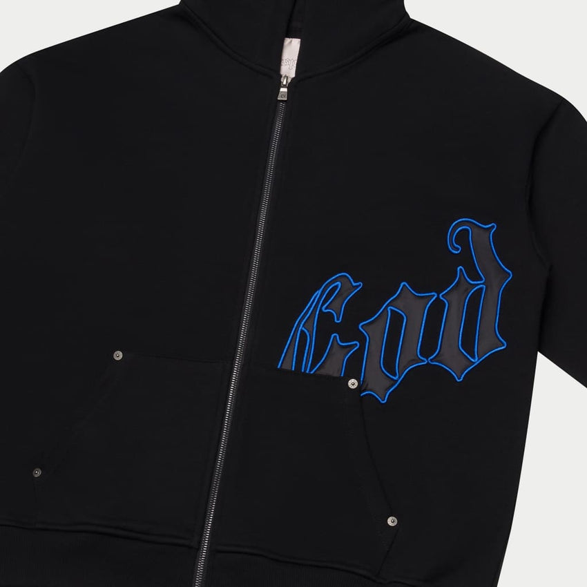 OG Logo Sweatsuit V2 (Blk/Royal Blue)