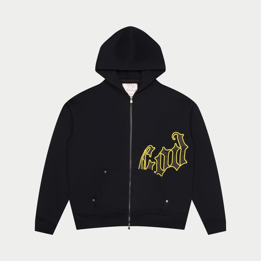 OG Logo Sweatsuit V2 (Blk/Yellow)