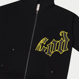 OG Logo Sweatsuit V2 (Blk/Yellow)