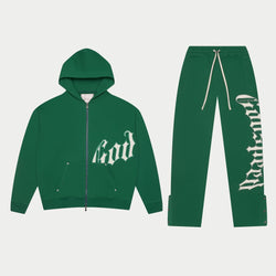 OG Logo Sweatsuit V2 (Green/White)