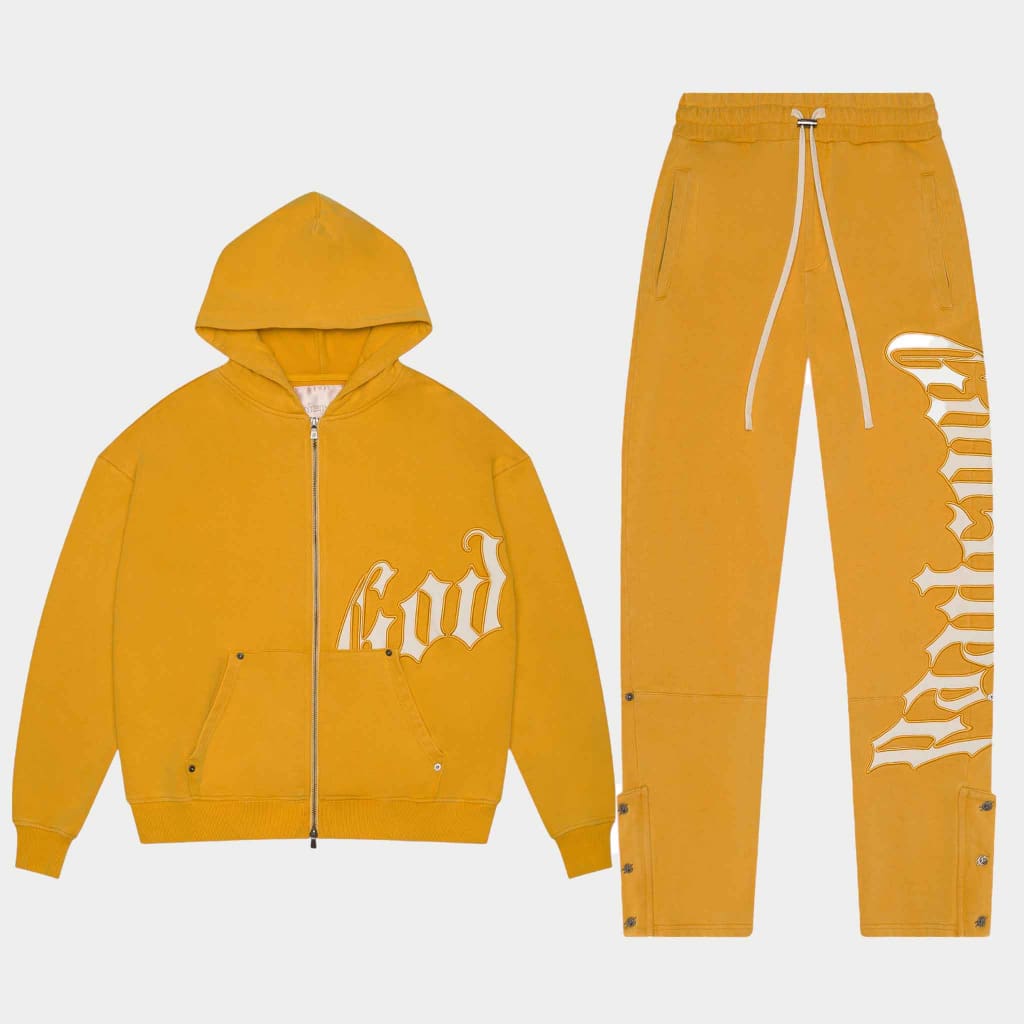 GODSPEED NEW YORK - OG Logo Sweatsuit (Yellow)