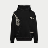 R.O.D Hoodie Black/White stitching - HOODIE