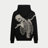 R.O.D Hoodie Black/White stitching - HOODIE