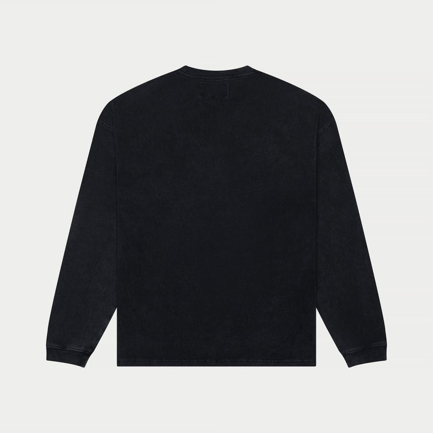 Sklobe Long Sleeve (Black Wash) - T-Shirt