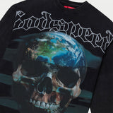 Sklobe Long Sleeve (Black Wash) - T-Shirt