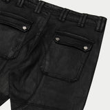 Wax Flare Premium Cargo Pants (Black) - CARGO PANTS