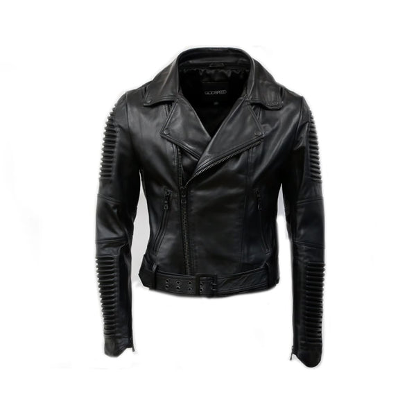 GODSPEED NEW YORK - Women Moto Jacket (Triple Black)