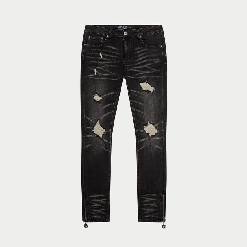 GS 4EVER Chain-Stitch Denim (Black) - DENIM